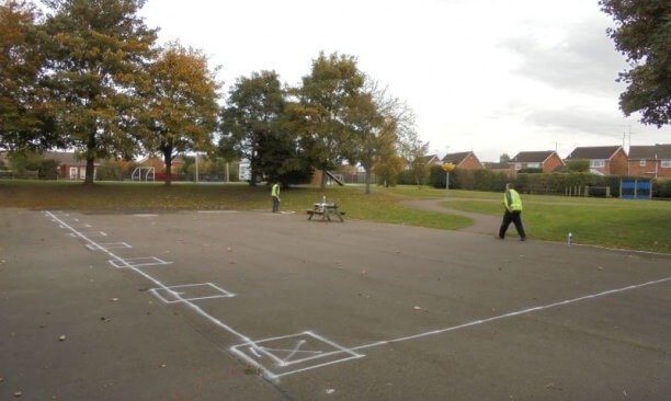 Kingsley Marking Out 2