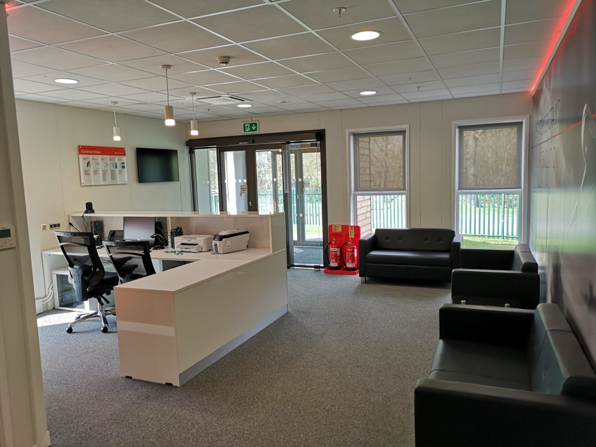 Modular office interior