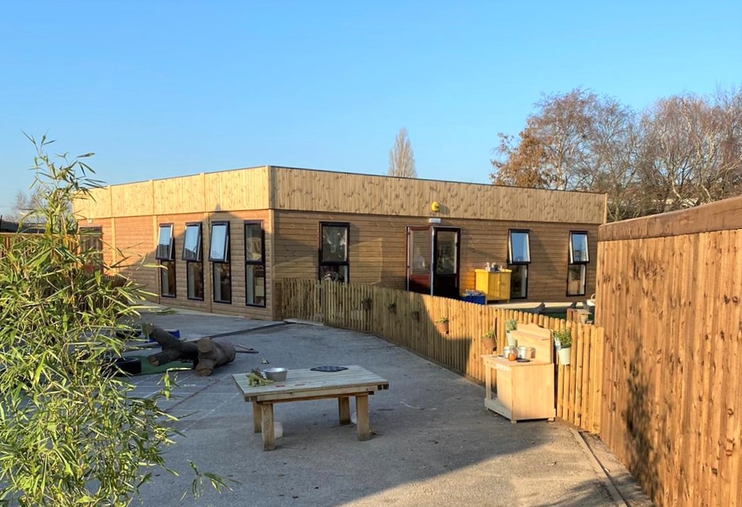 modular classroom building perfect for nurseries